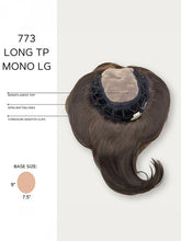 Long TP Mono LG | Synthetic Hair Topper (Mono Top)